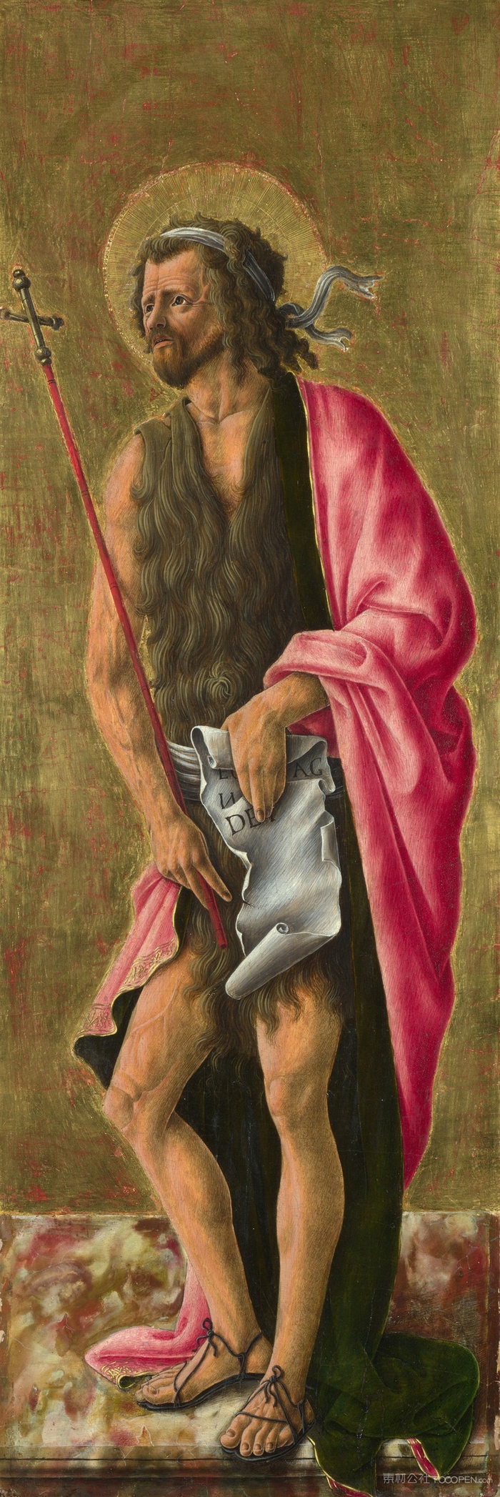 唯美男士肖像油画
