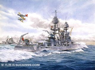 二战老式军舰