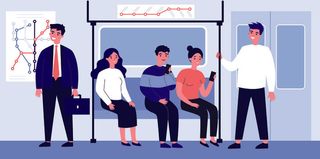 扁平化人物场景办公互联网等距ai矢量设计网页海报UI素材插画