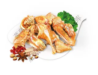 鸭肉，卤味高清