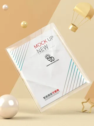 包装智能贴图样机VI效果PSD素材