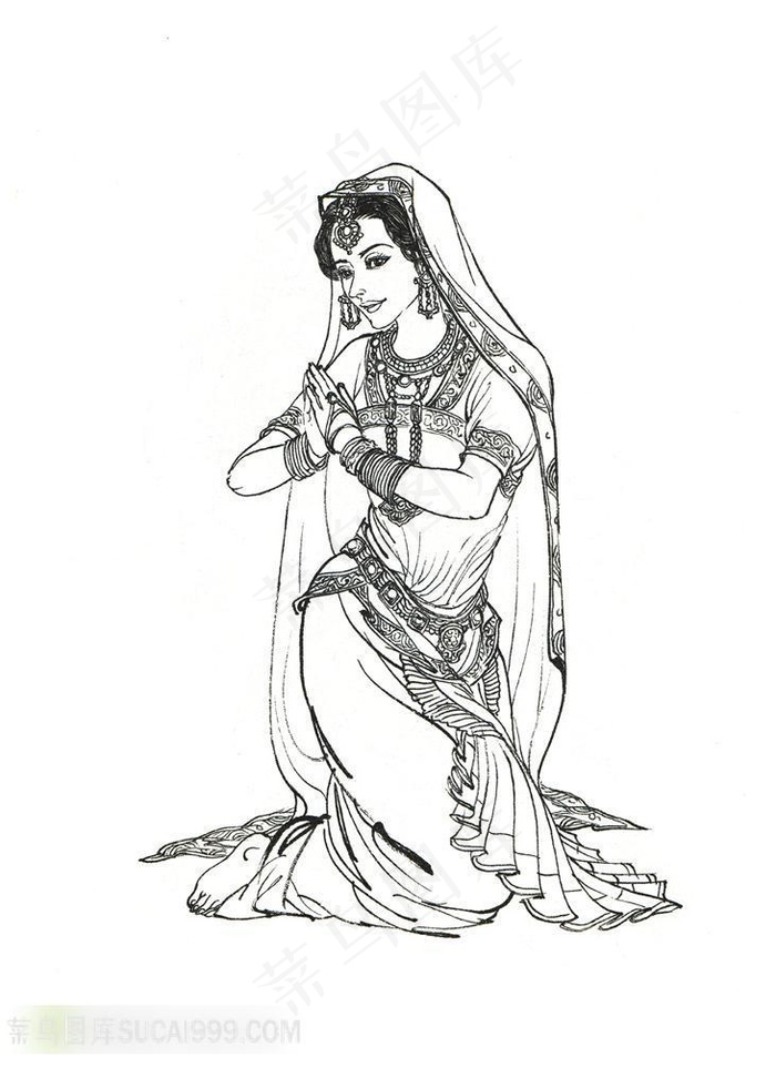 玉兔精设计素材