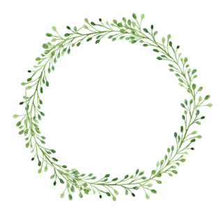 唯美森系手绘水彩花朵 免抠