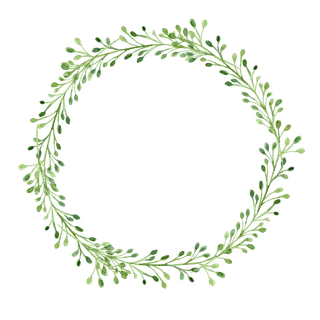 唯美森系手绘水彩花朵 免抠