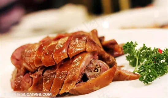 特色秘制烤鸭高清摄影图片中华美食 特色秘制烤鸭高清摄影图片中华美食