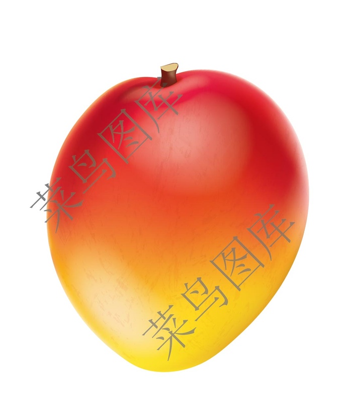 桃子矢量图ai矢量模版下载
