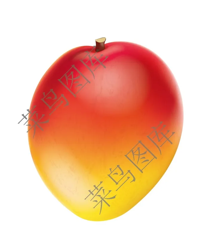 桃子矢量图ai矢量模版下载