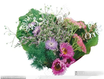 节日饰品-菊花花束