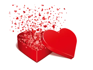 心形礼盒情人节