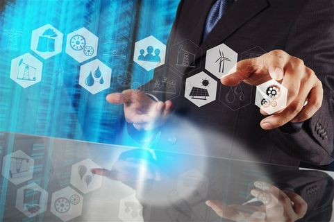 高端大气商务科技海报高清图片