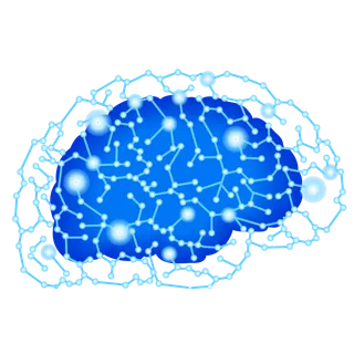 蓝色科技人工智能大脑放电