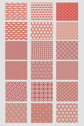 中式矢量花纹底纹背景