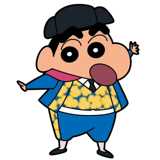 蜡笔小新可爱人物免扣素材