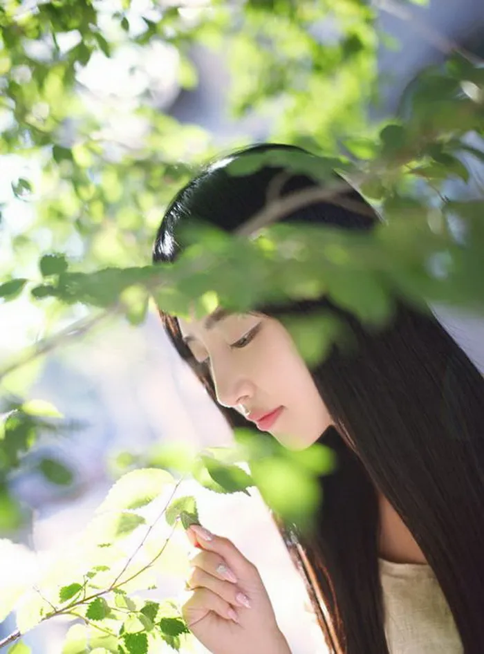 摄影图片人物美女模特照片