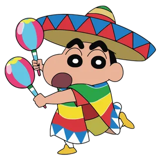 蜡笔小新可爱人物免扣素材