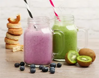 自制的猕猴桃汁