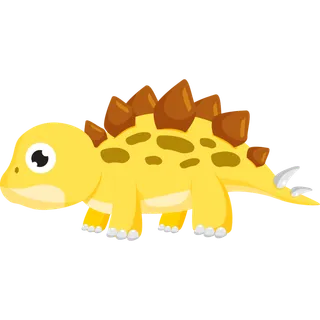 卡通恐龙生日宝宝宴派对素材恐龙派对免扣素材