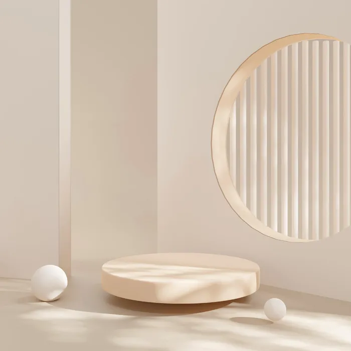 电商产品3D立体背景图主图场景 