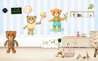 儿童房装饰效果 