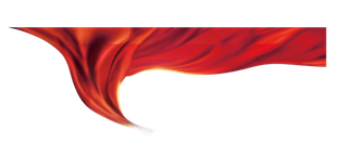 红色飘带免扣素材