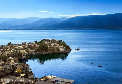 午后大理苍山洱海双廊全国景点