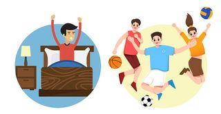 作息健康强身健体