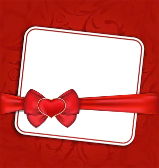 蝴蝶结素材相框