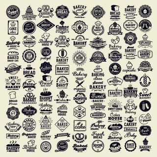 手绘Logo标志素材