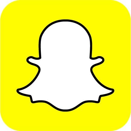 Snapchat 标志 PNG免抠(433x432)