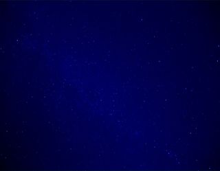 高清蓝色星空夜空