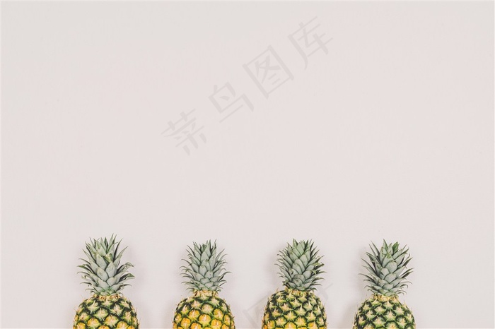 形态不一的菠萝素材图片