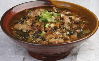 02 干白菜炖腊肉-小嫂子农家院