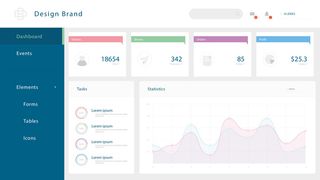可视化大数据科技网页后台管理图表软件AI界面PSD模版素材源文件