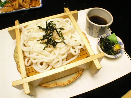 凉乌冬面美食素材图片 凉乌冬面美食素材图片