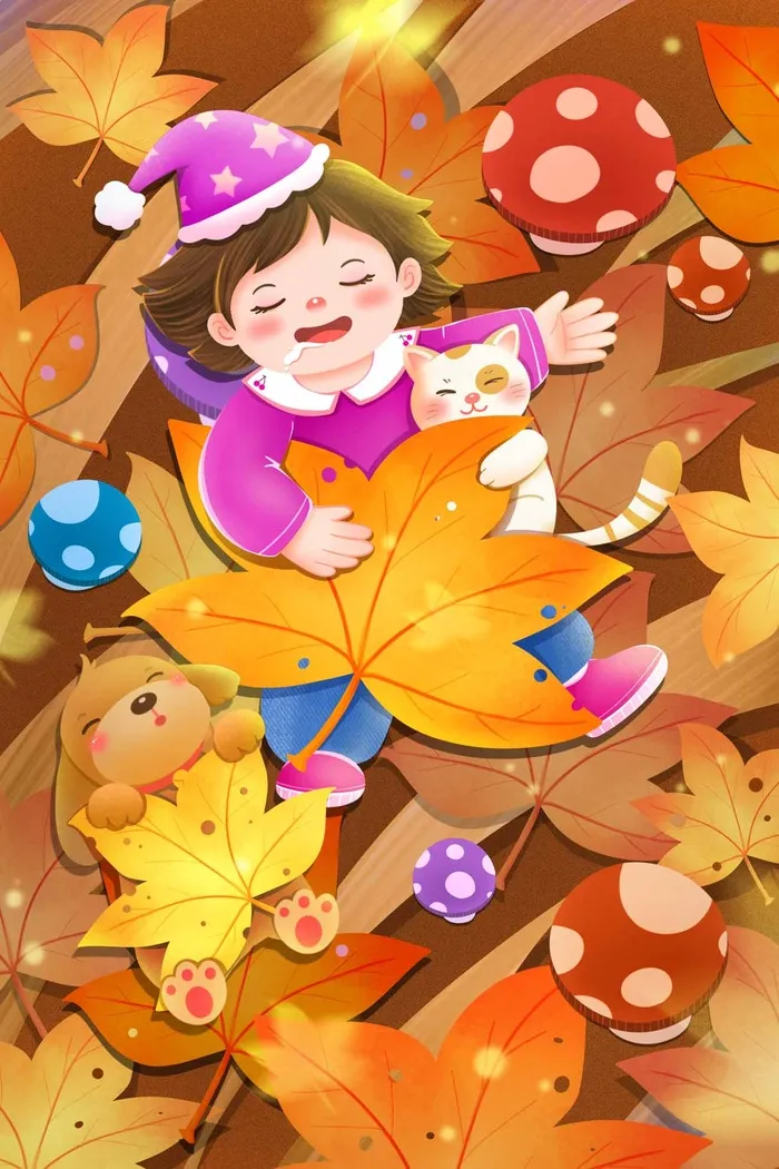 创意秋分节气营销设计