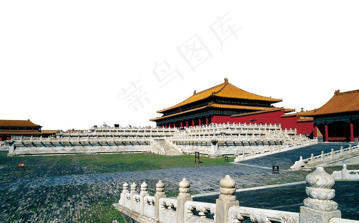 北京故宫中国风建筑