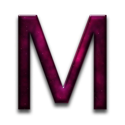 字母M PNG免抠(600x600)