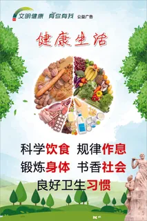 科学饮食 规律作息  科学饮食 规律作息