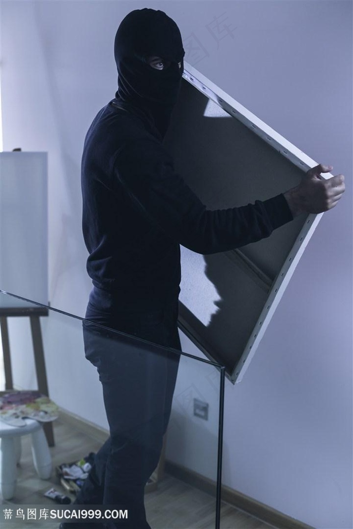 蒙面的强盗小偷人物高清