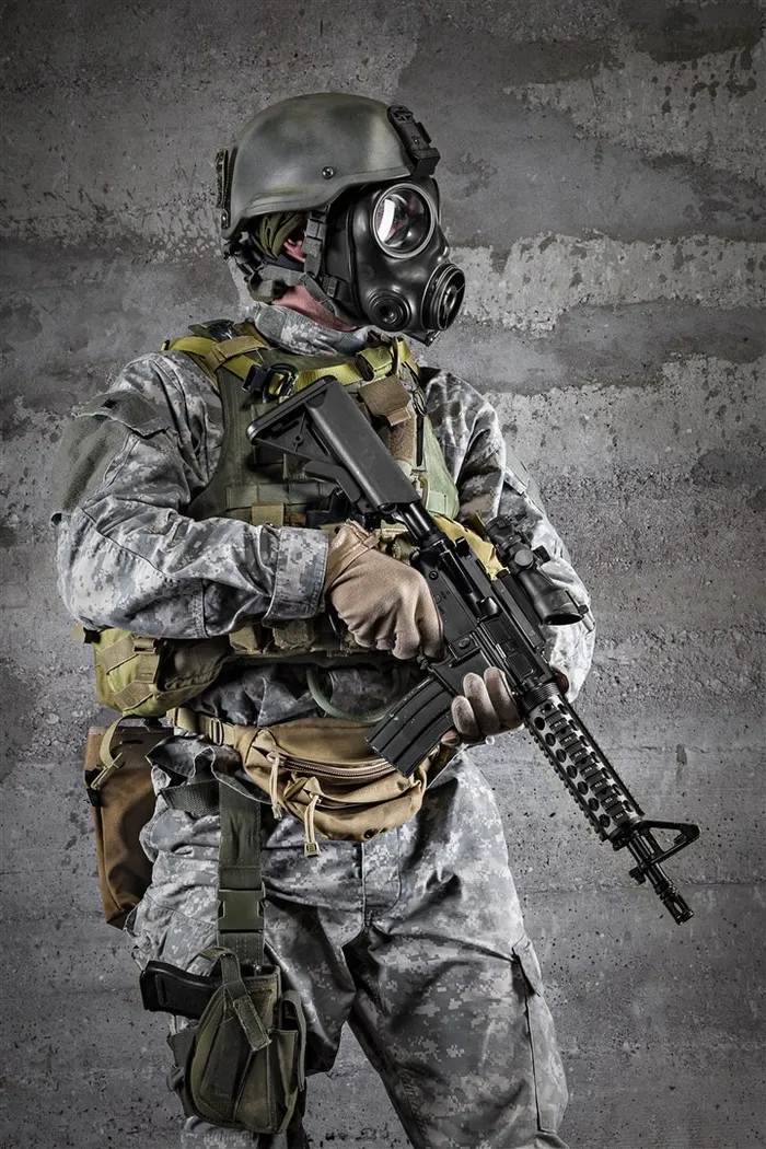 特种兵战士动作写真
