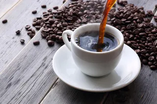 一杯香浓的咖啡素材图