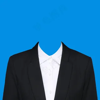 西装模板  女生西装 寸照模板 西装 证件照 西服 免抠
