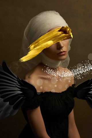 北欧美女装饰画