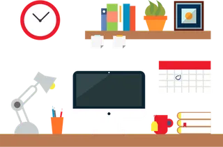 书桌简笔画卡通简笔少儿兴趣班