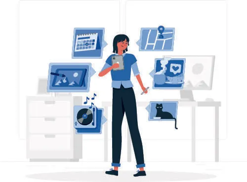 扁平化人物场景办公互联网等距ai矢量设计网页海报UI素材插画eps,ai矢量模版下载