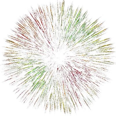 烟花 PNG免抠(400x400)