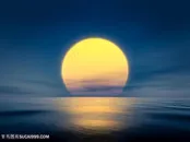 梦幻早晨太阳景色高清图片