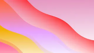 极简剪纸波浪弥散光渐变背景图