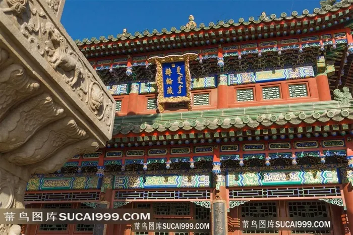 北京颐和园文物建筑古迹