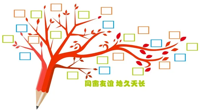 矢量校园文化墙照片墙cdr矢量模版下载